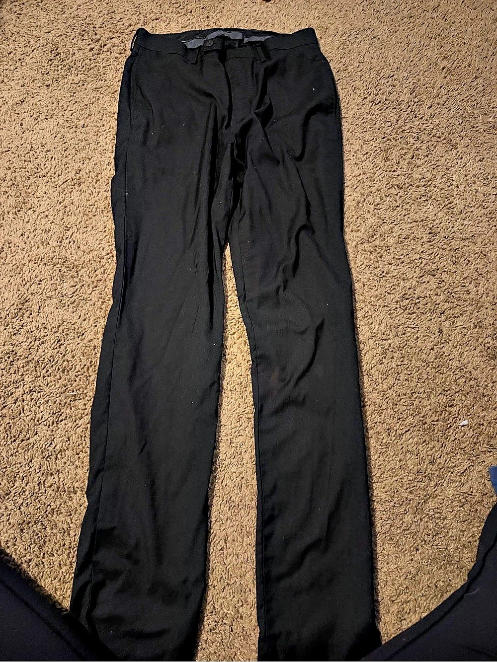 Calvin Klein Black Wide Leg Pants Waist 32W x 34L